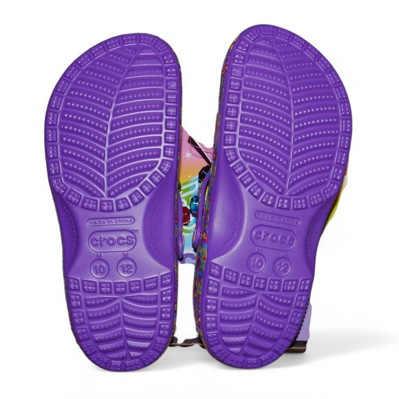 Lisa Frank x Crocs Classic Clog Urban Outfitters Rare Women's Size 12 Men's 10 - Picture 11 of 13